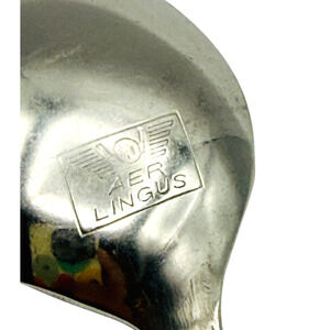 Vintage Aer Lingus Spoon Stainless Flatware Teaspoon 5.5" Ireland Airline Plane